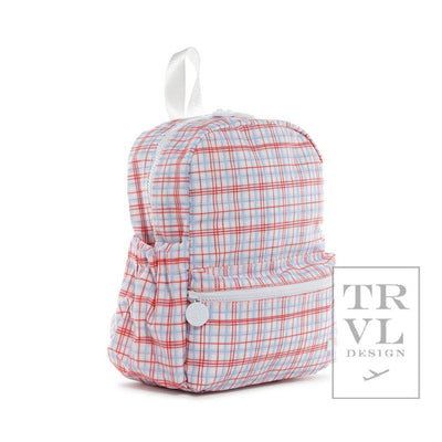 Mini Backer - Classic Plaid Red