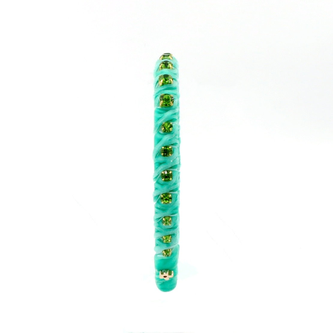 Poppyland Velvet Stones Headband Mint