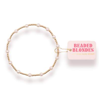 June Bracelet - Pearl Petite 6.25 inch