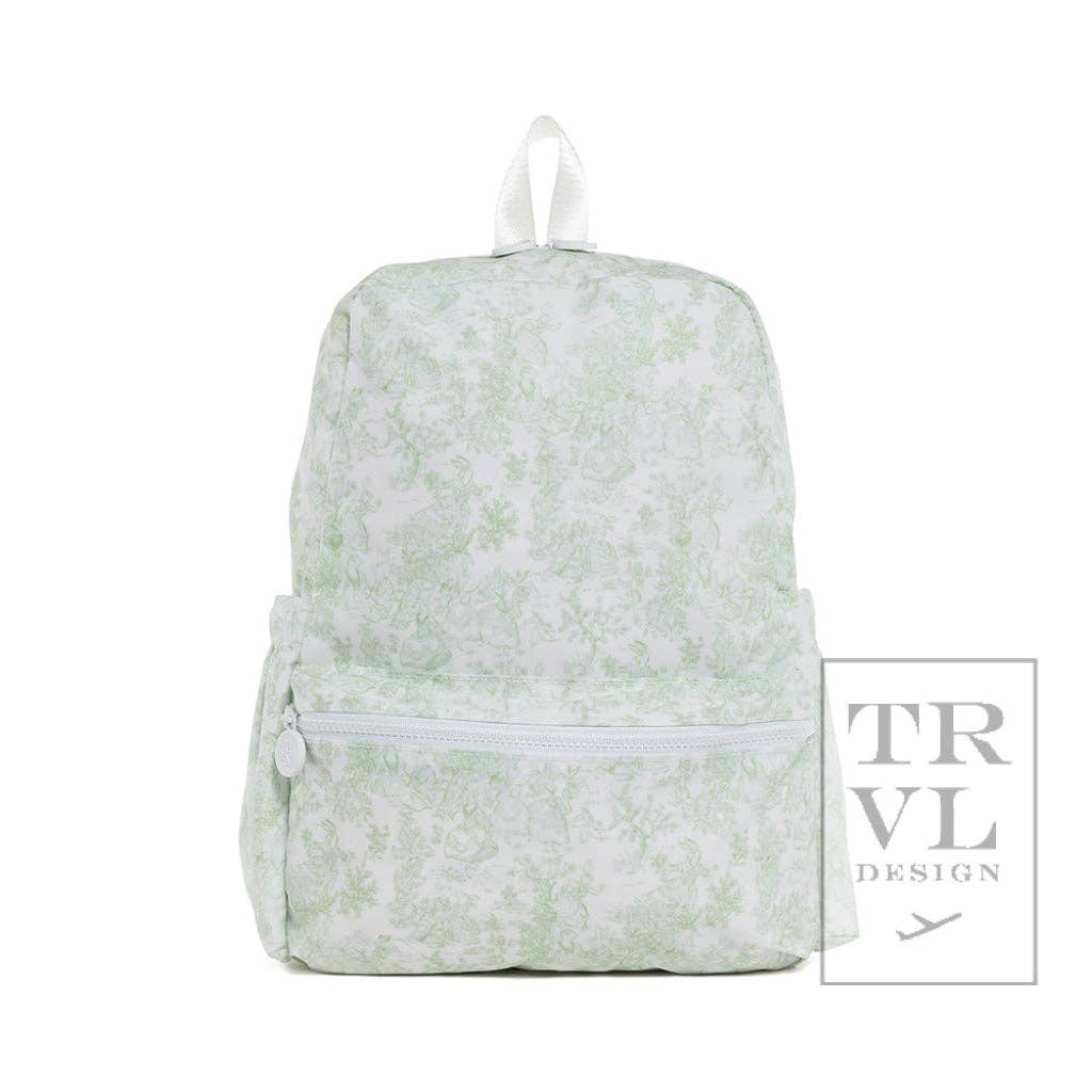 Backpacker - Bunny Toile Green