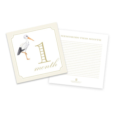 Milestone Cards - Cream