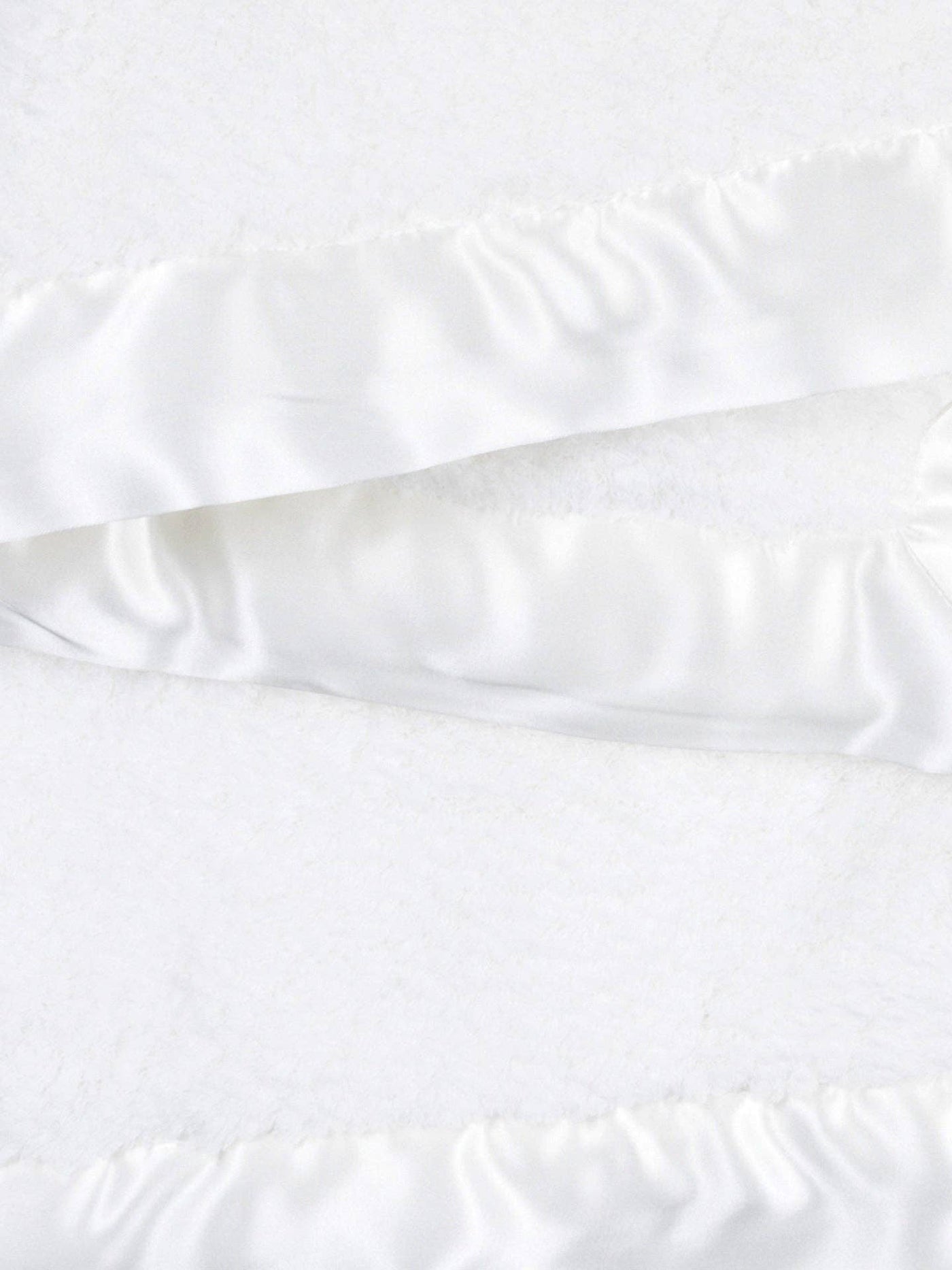 Chenille Baby Blanket - Blue