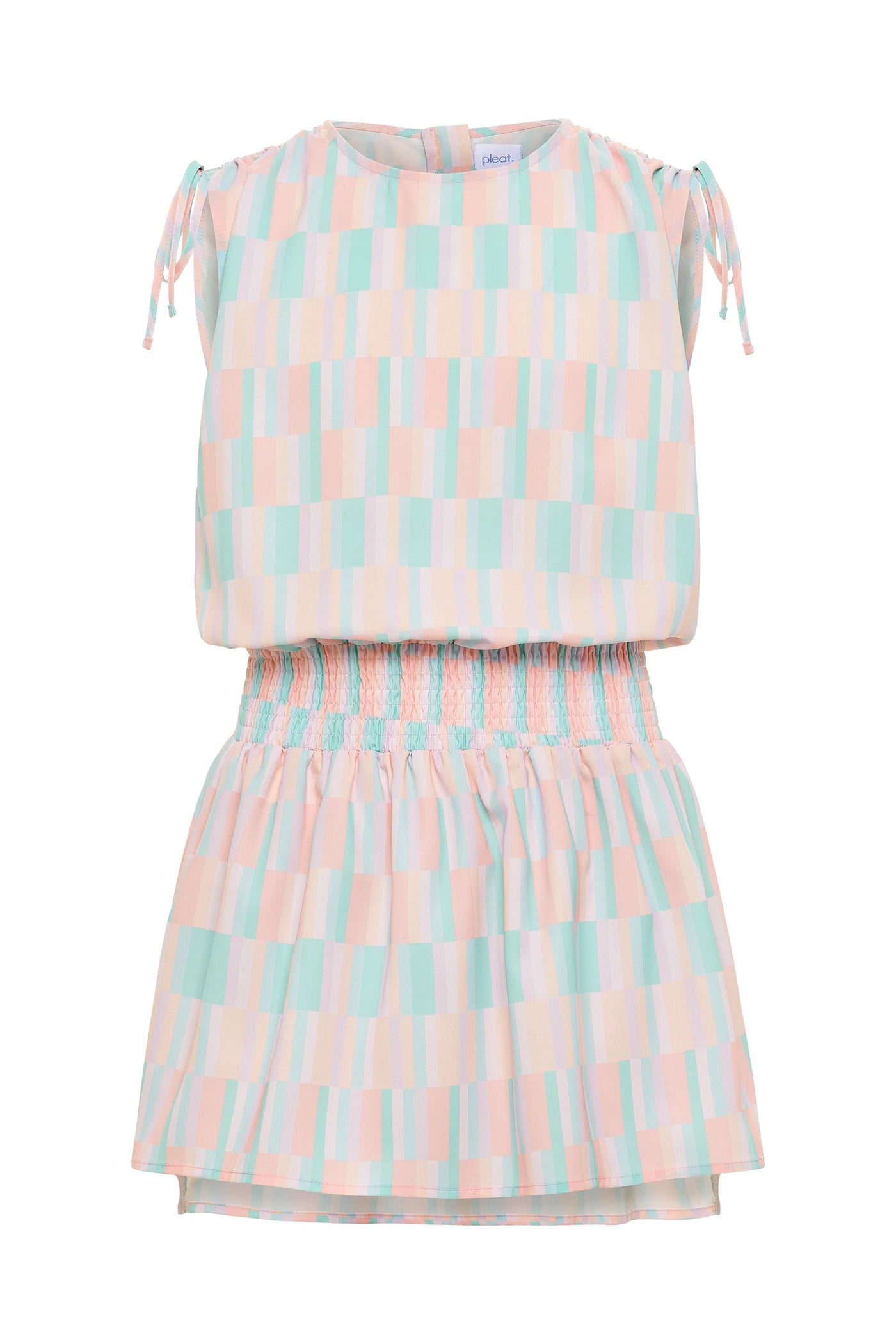 Pleat Helen Dress