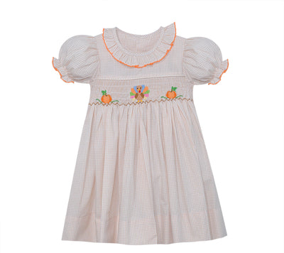 Baby Sen Khaki Francis Dress