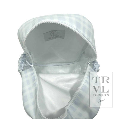Mini Backer - Pimlico Plaid Blue
