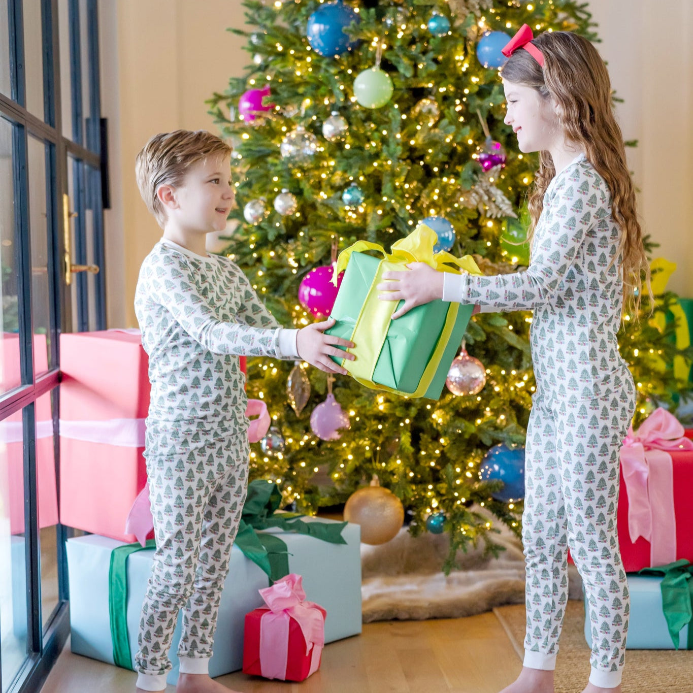 Grayson Pajama Set - Under The Christmas Tree
