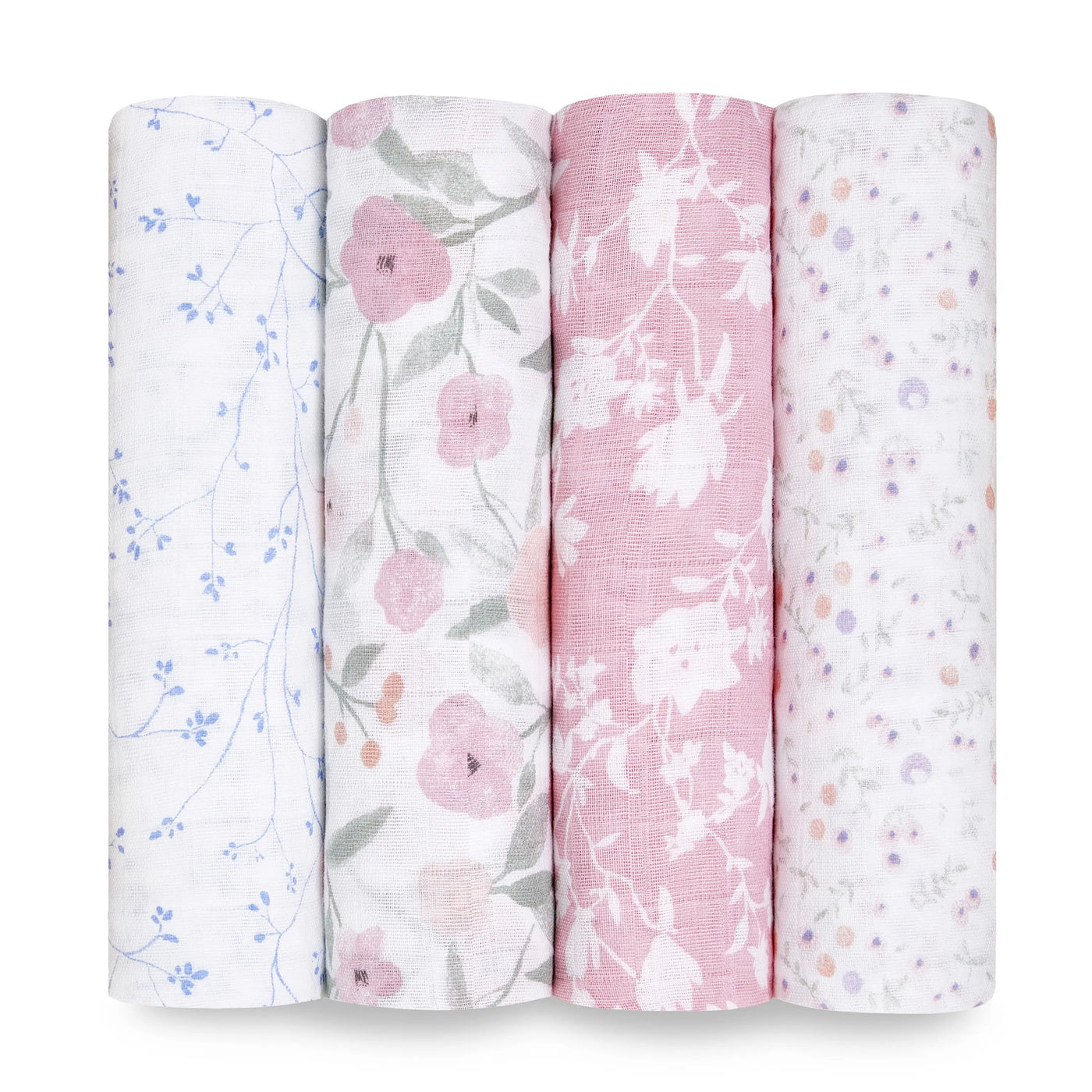 4 Pack Swaddle Blankets