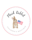 Plaid Rabbit Gifts
