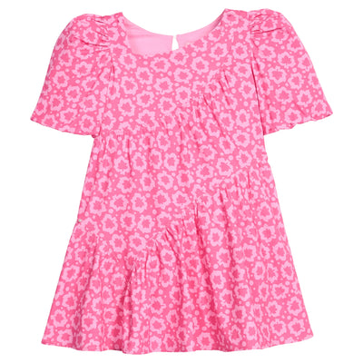 Asymmetrical Dress - Maple Leaf