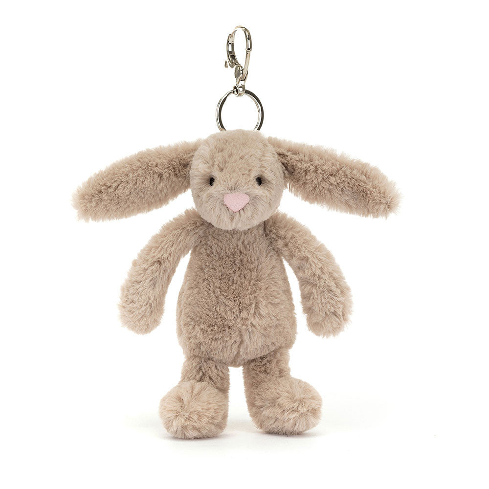 Jellycat Bashful Beige Bunny Bag Charm