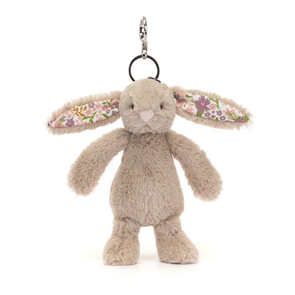 Jellycat Blossom Beige Bunny Bag Charm