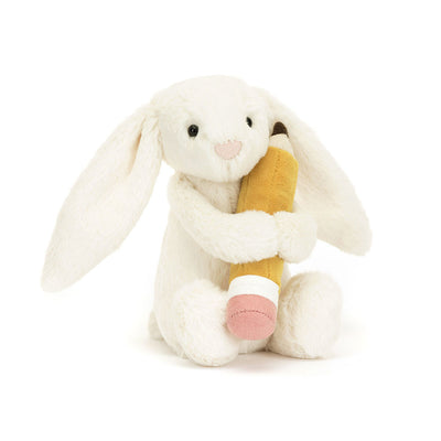 Jellycat Bashful Bunny w/ Pencil