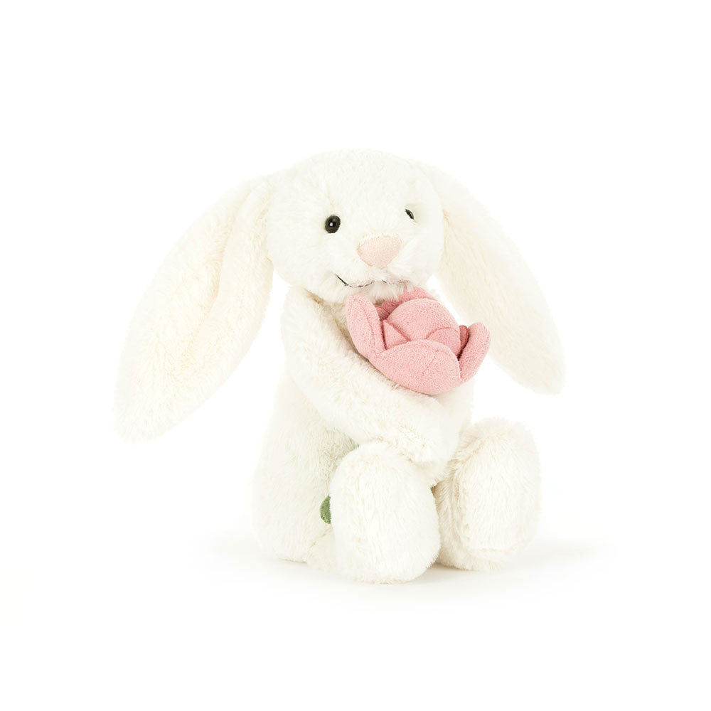 Jellycat Bashful Bunny w/ Peony