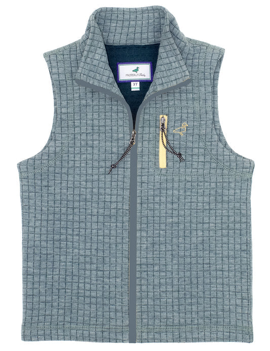Boys Delta Vest - Brush Green