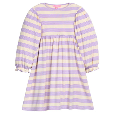 Rugby Dress - Lavender Multi Stripe