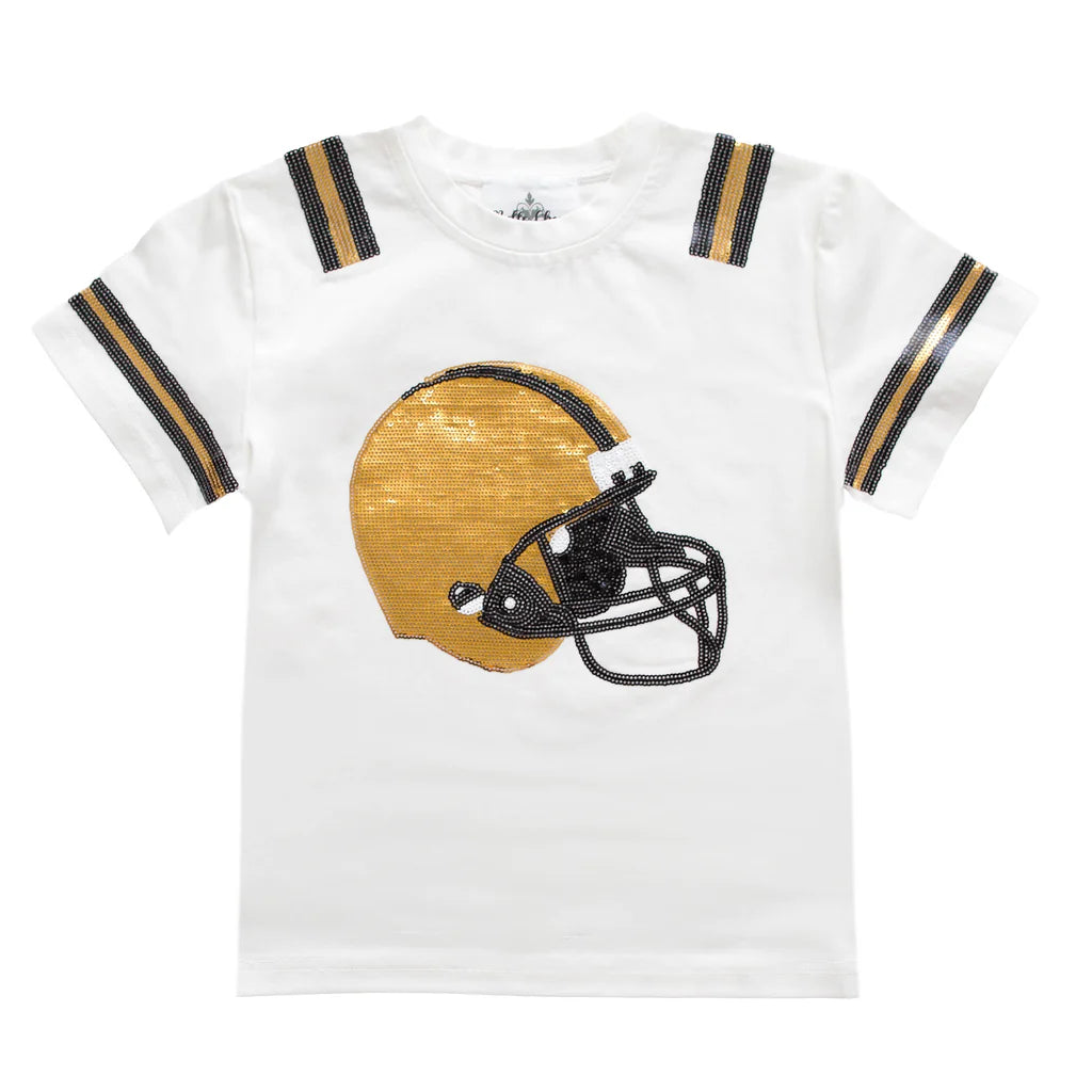 Black & Gold Helmet Shirt