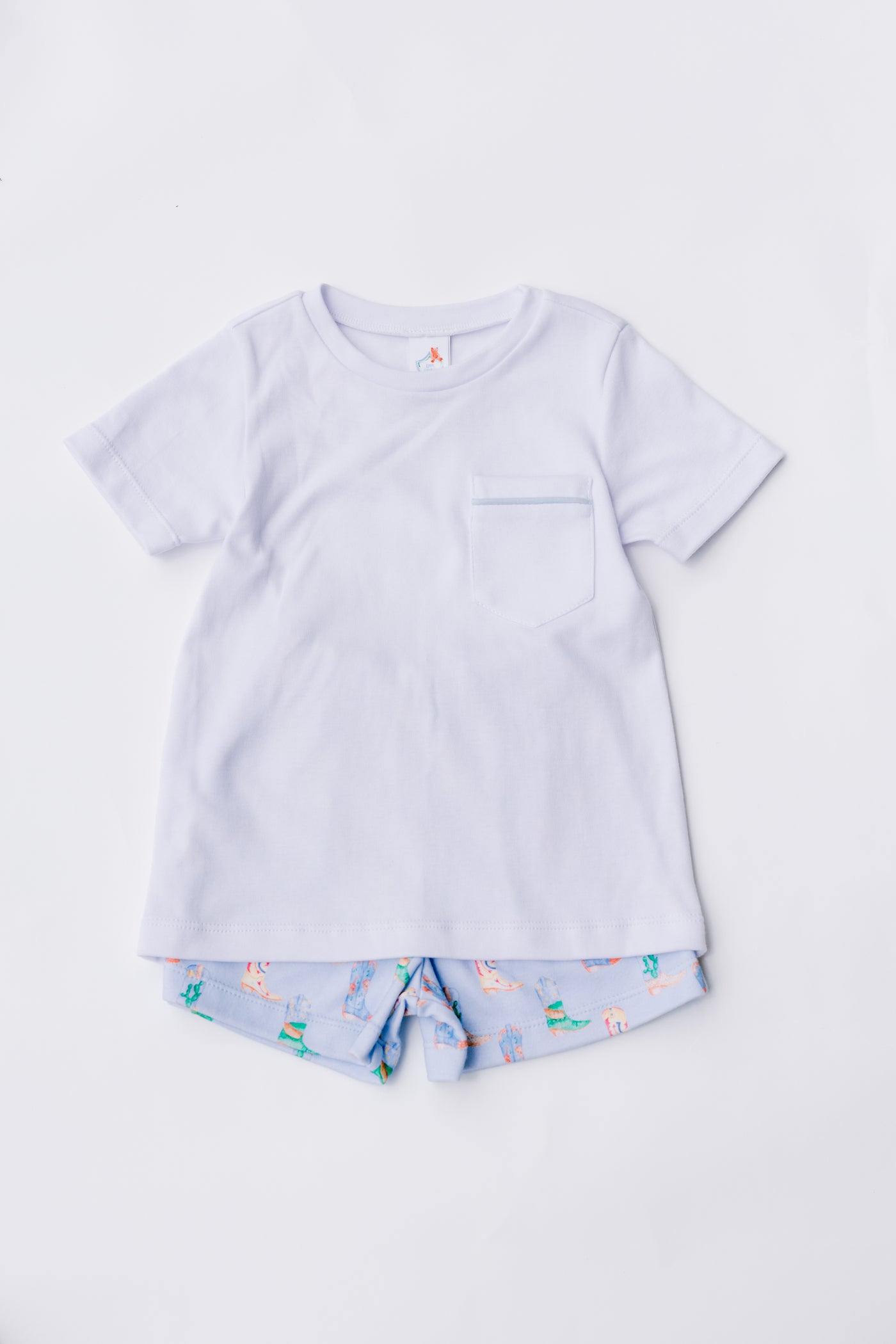 Love, George Boots Boy Shorts Set