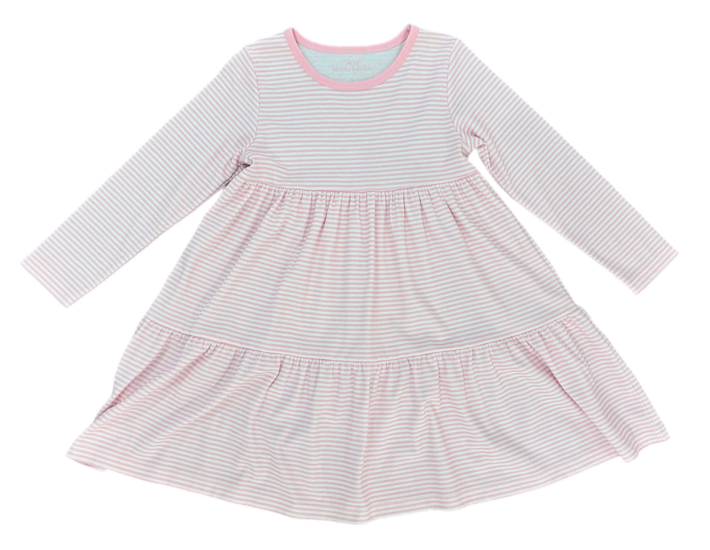 Pink Stripe Pima Brynn Dress