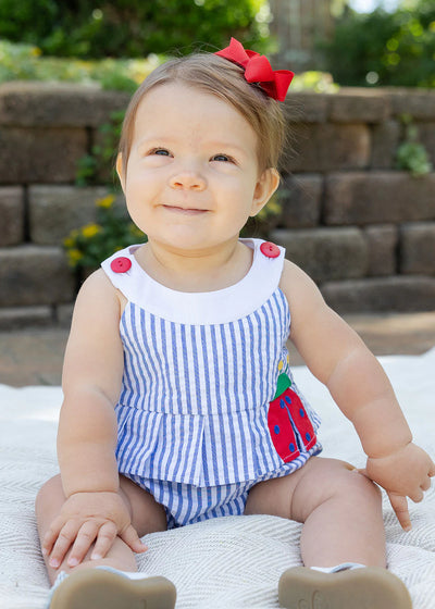 Florence Seer Ladybug Romper