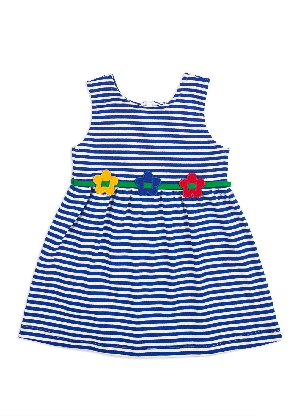 Florence Stripe Flowers Dress