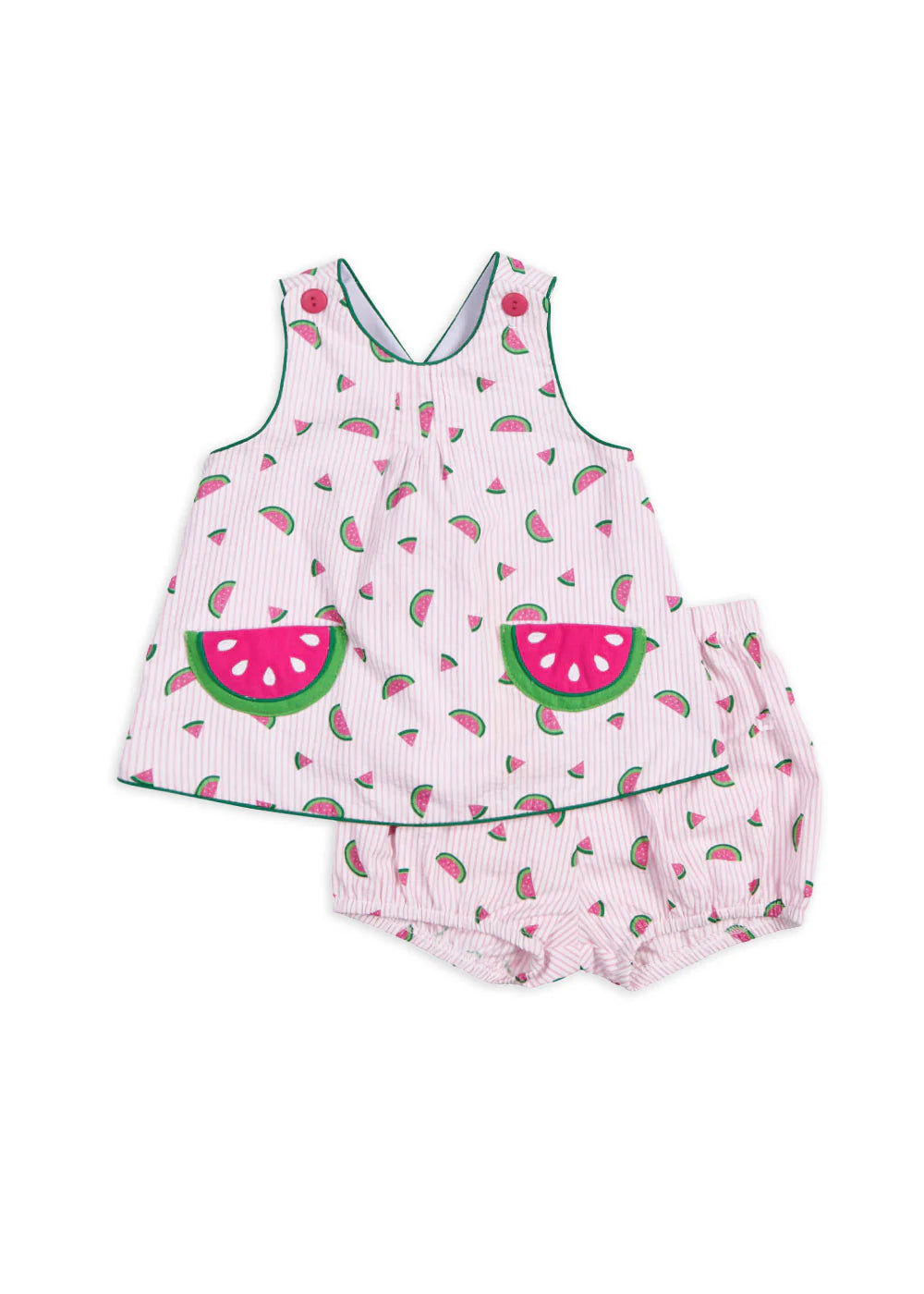 Florence Watermelon Bloomer Set