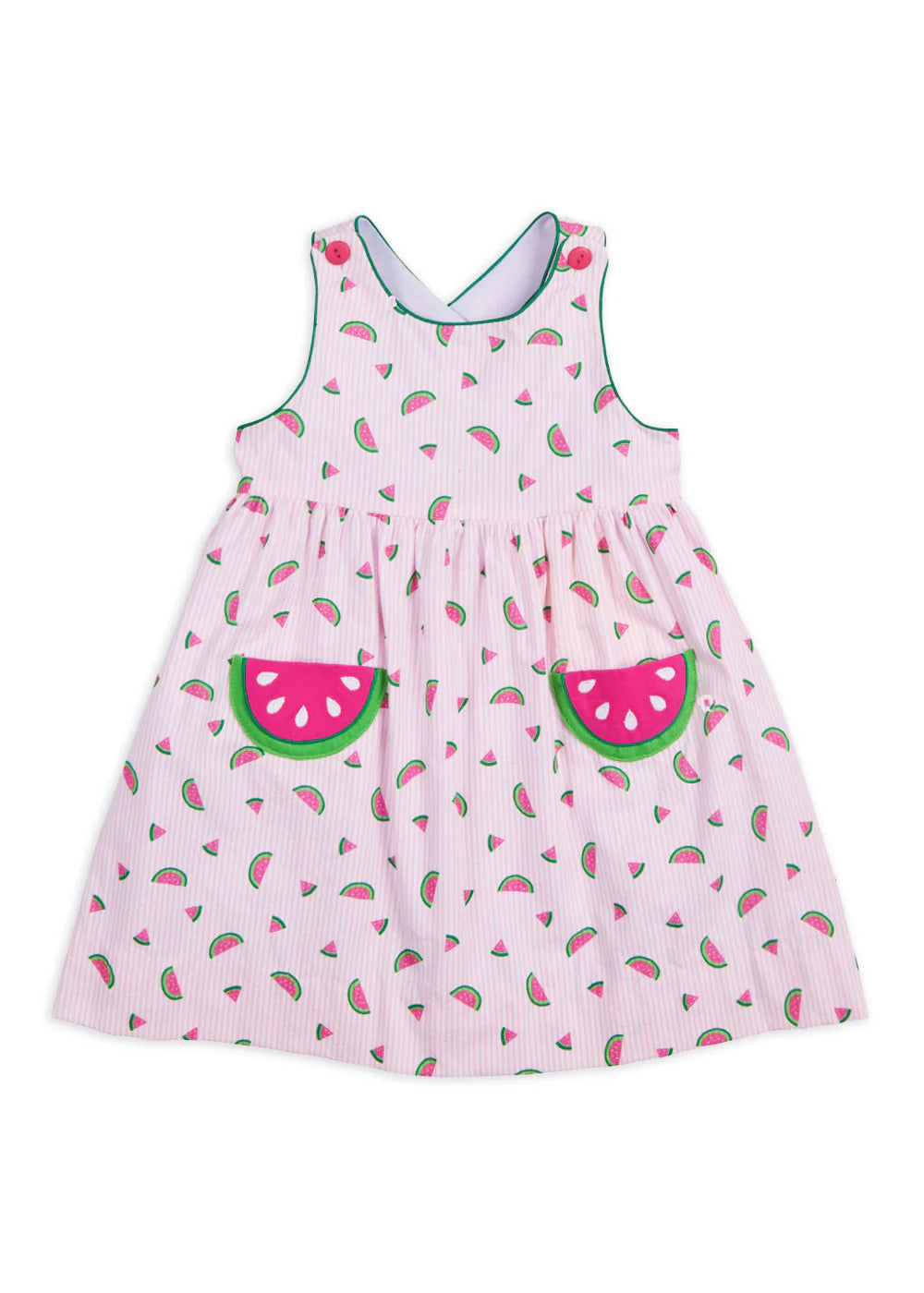 Florence Seer Watermelon Dress