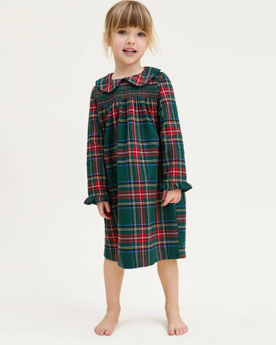 Eloise Nightgown - Kensington Plaid