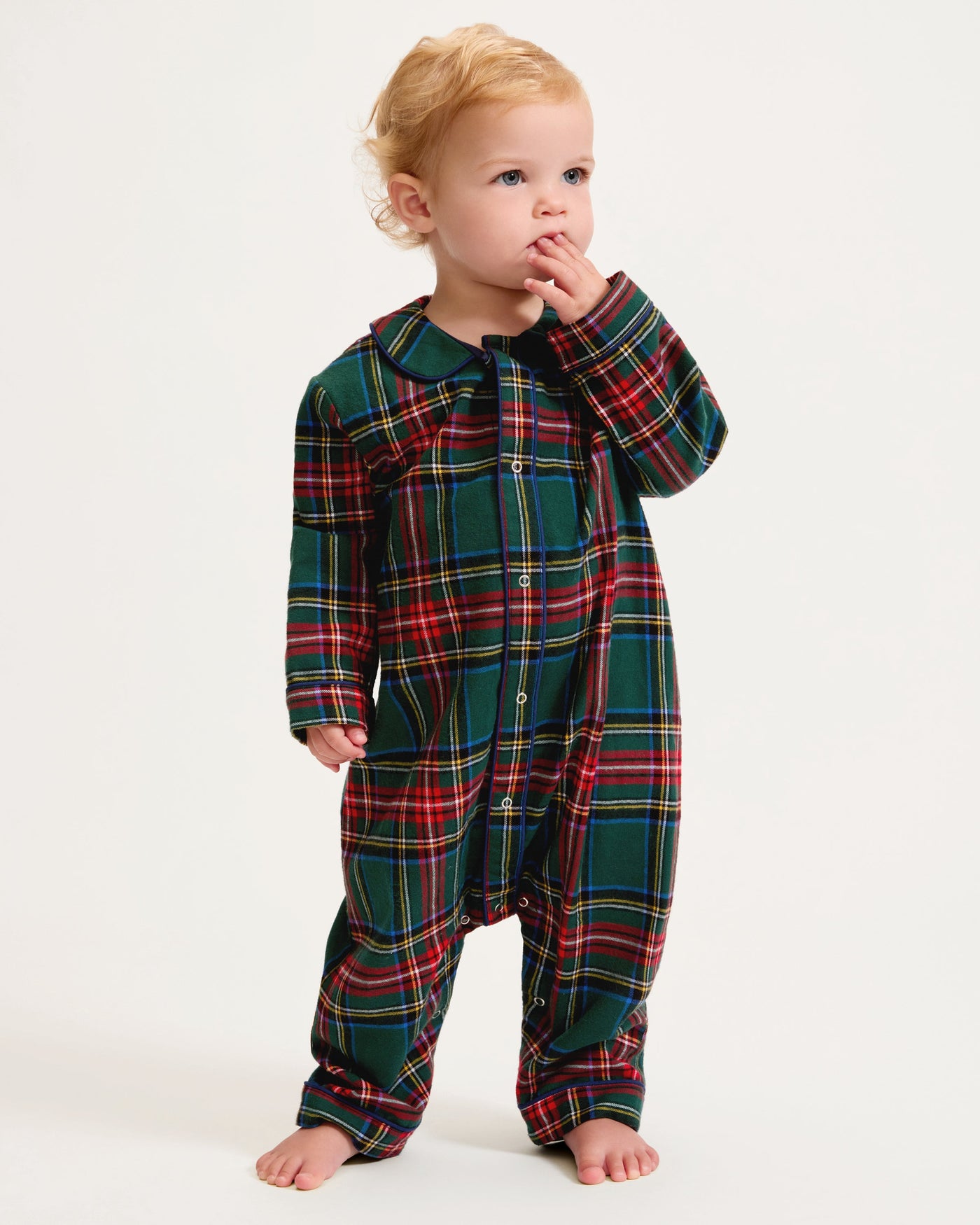 Cambridge Romper - Kensington Plaid