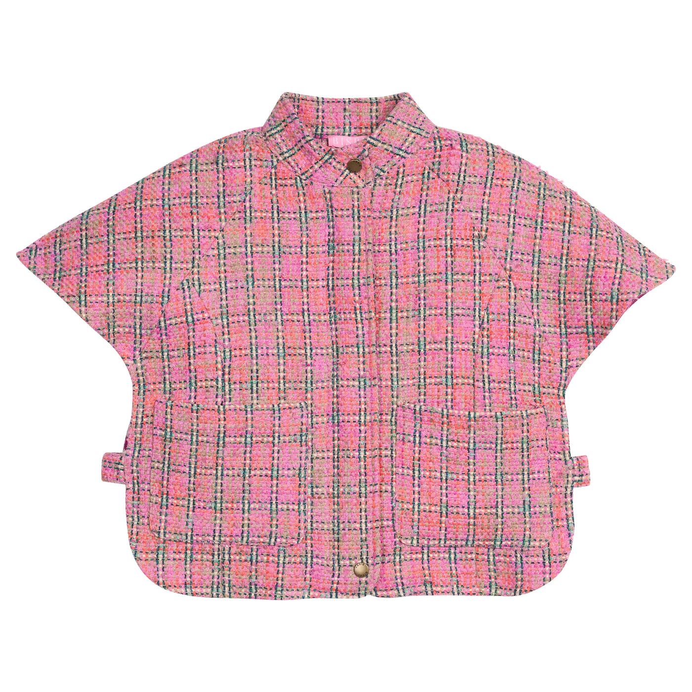 Wool Cape - Palermo Plaid