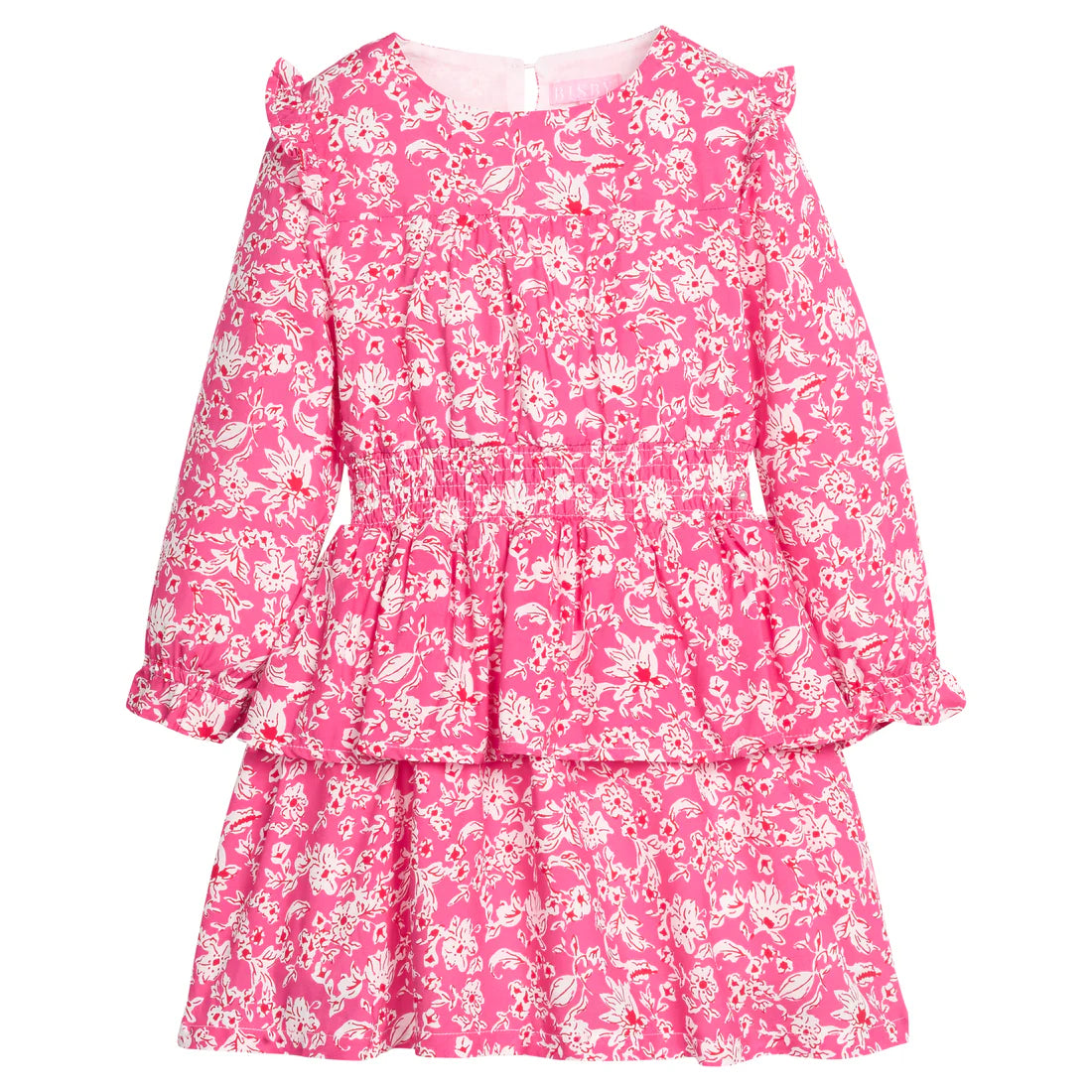 Carleton Dress - Hot Pink Abstract Floral