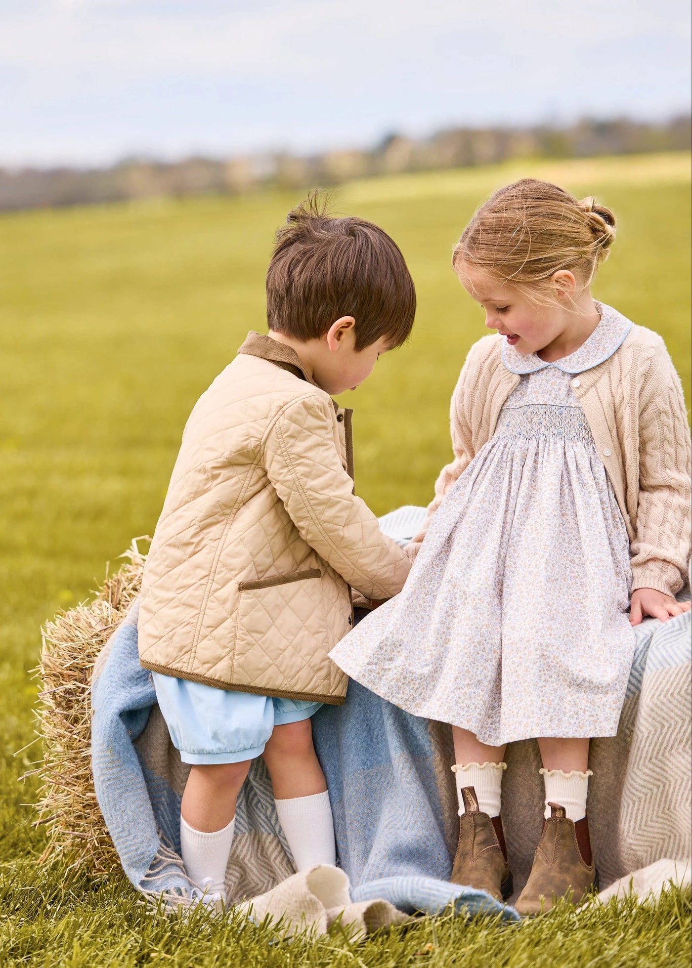 Classic Quilted Jacket - Khaki