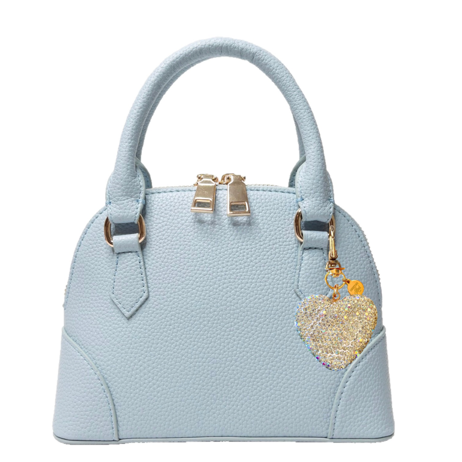 Carrying Kind Charlotte Light Blue: Follow Your Heart Charm