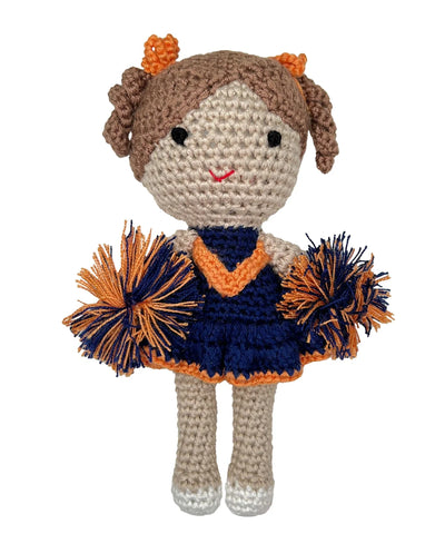 Zubels Cheerleader Rattle