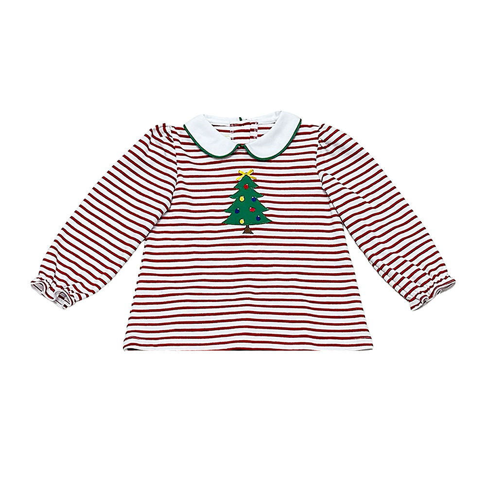 Zuccini Xmas Tree Louisa Swing Blouse