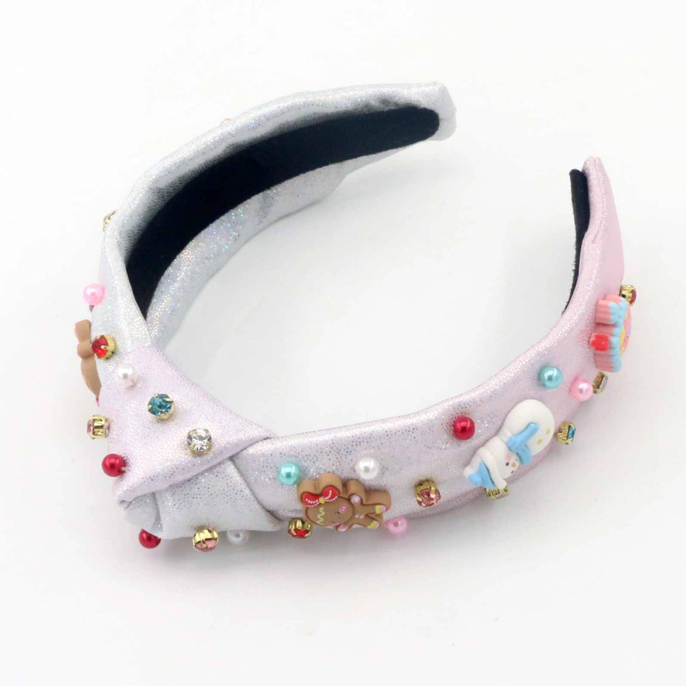 Poppyland Child Headbands Pink Christmas Whimsy