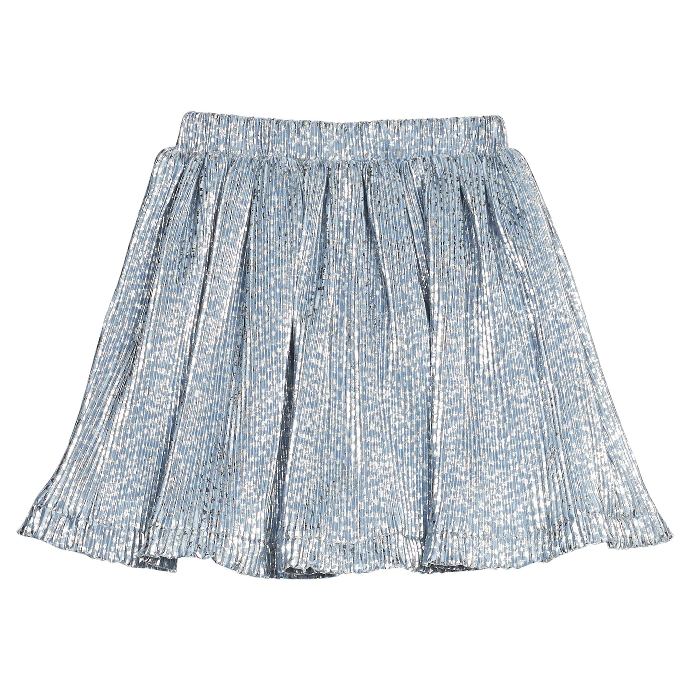 Circle Skort - Blue Crinkle Stars
