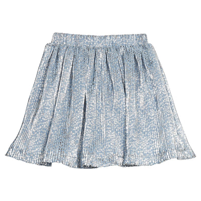 Circle Skort - Blue Crinkle Stars