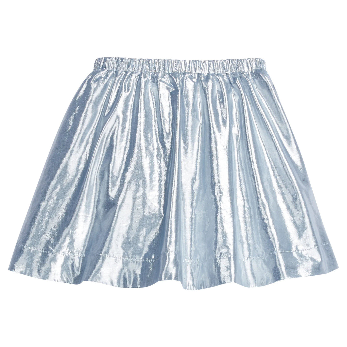 Circle Skort  - Icicle Metallic