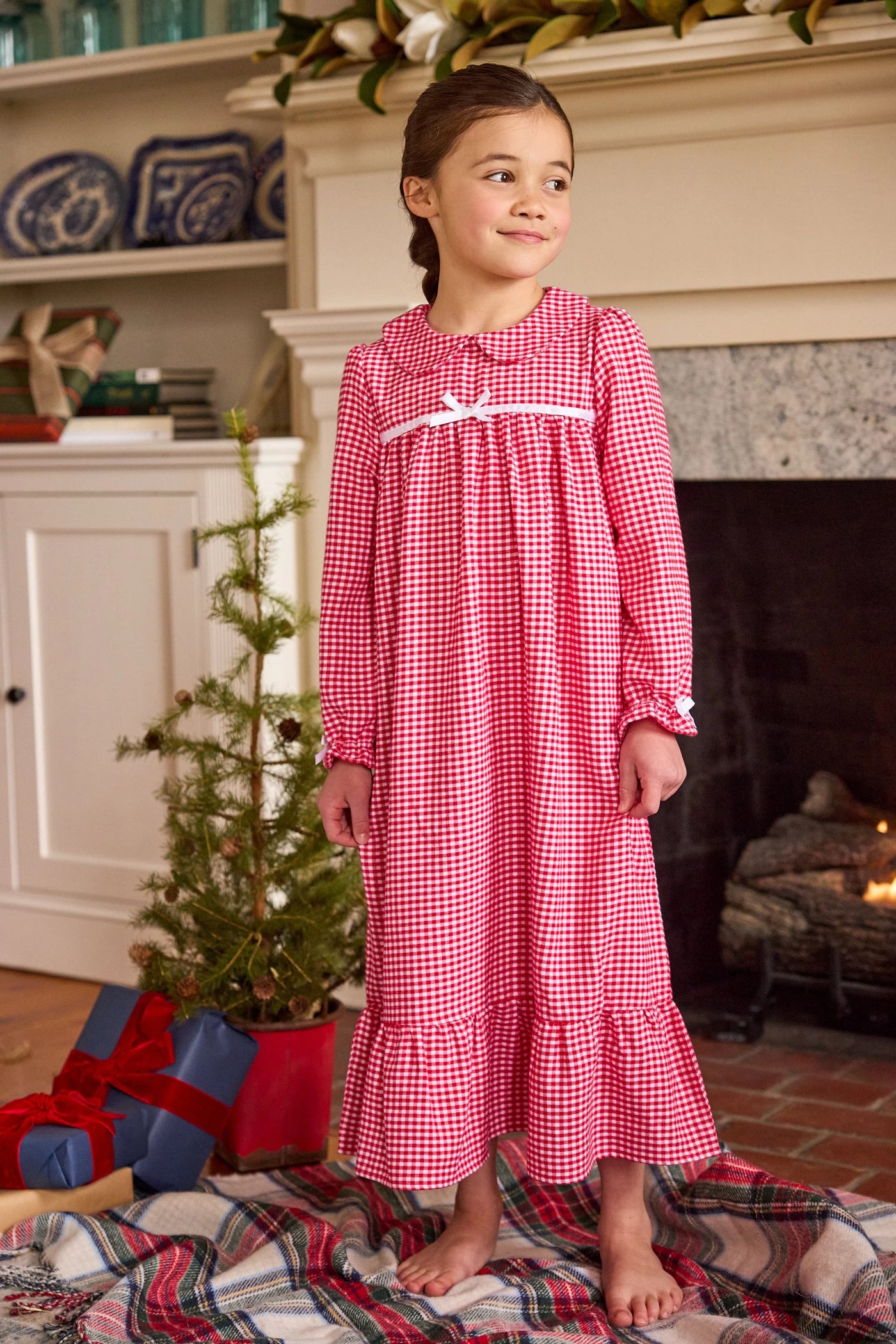 Nightgown - Red Gingham