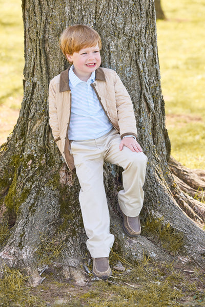 Classic Quilted Jacket - Khaki