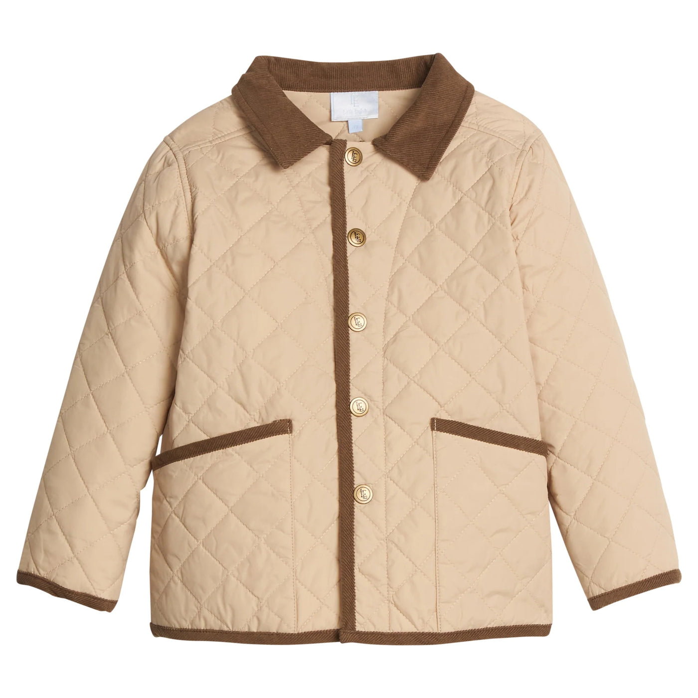 Classic Quilted Jacket - Khaki