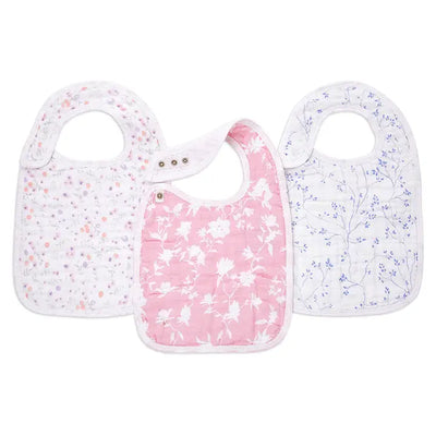 3 Pack Snap Bib