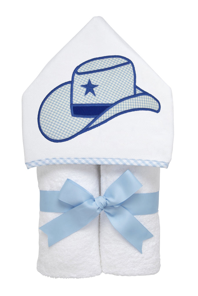 Everykid Hooded Towel - Cowboy Hat