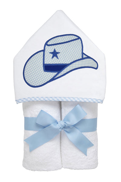 Everykid Hooded Towel - Cowboy Hat