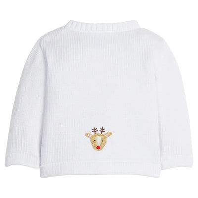 Crochet Cardigan - Reindeer