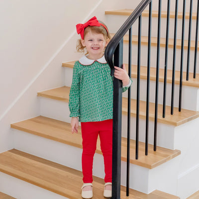 Morgan Legging Set - Candy Cane Lane