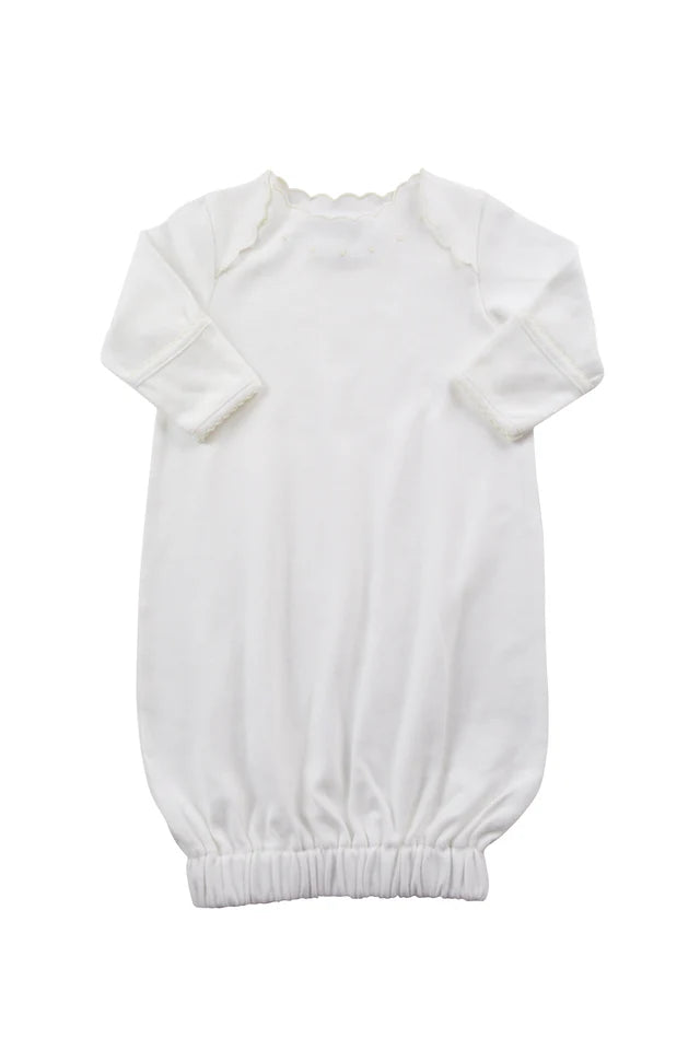 Dotson Knit Sack Gown - Ecru