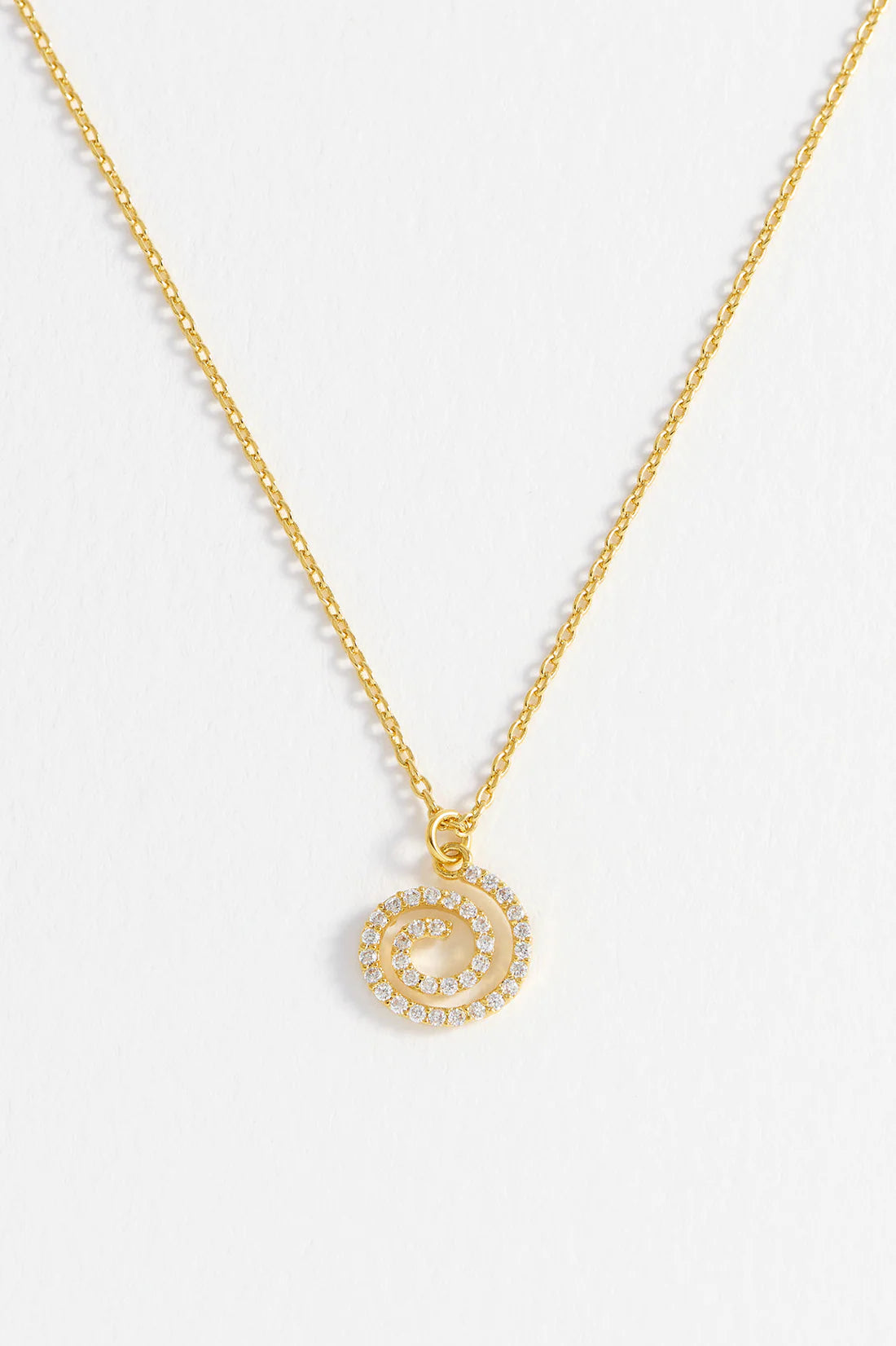 Swirl Necklace - Gold