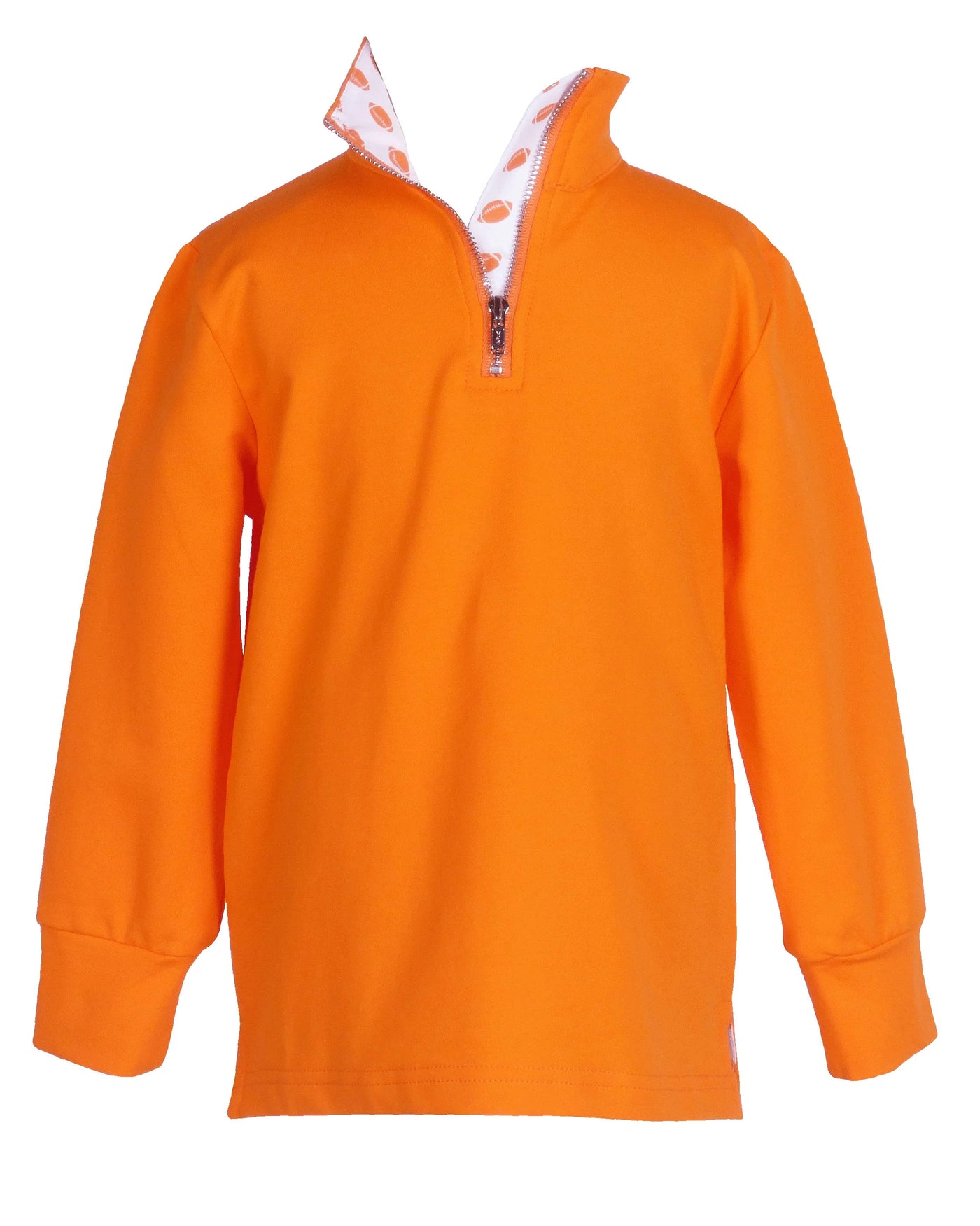 Yellow Lamb Game Day 1/4 Zip Orange