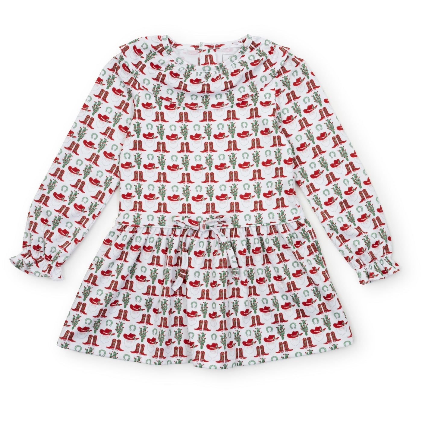 Ellery Dress - Cowboy Christmas